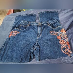 CJ Banks Bootcut Denim Jeans Size 18W